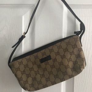 Gucci GG Monogram Canvas Pochette